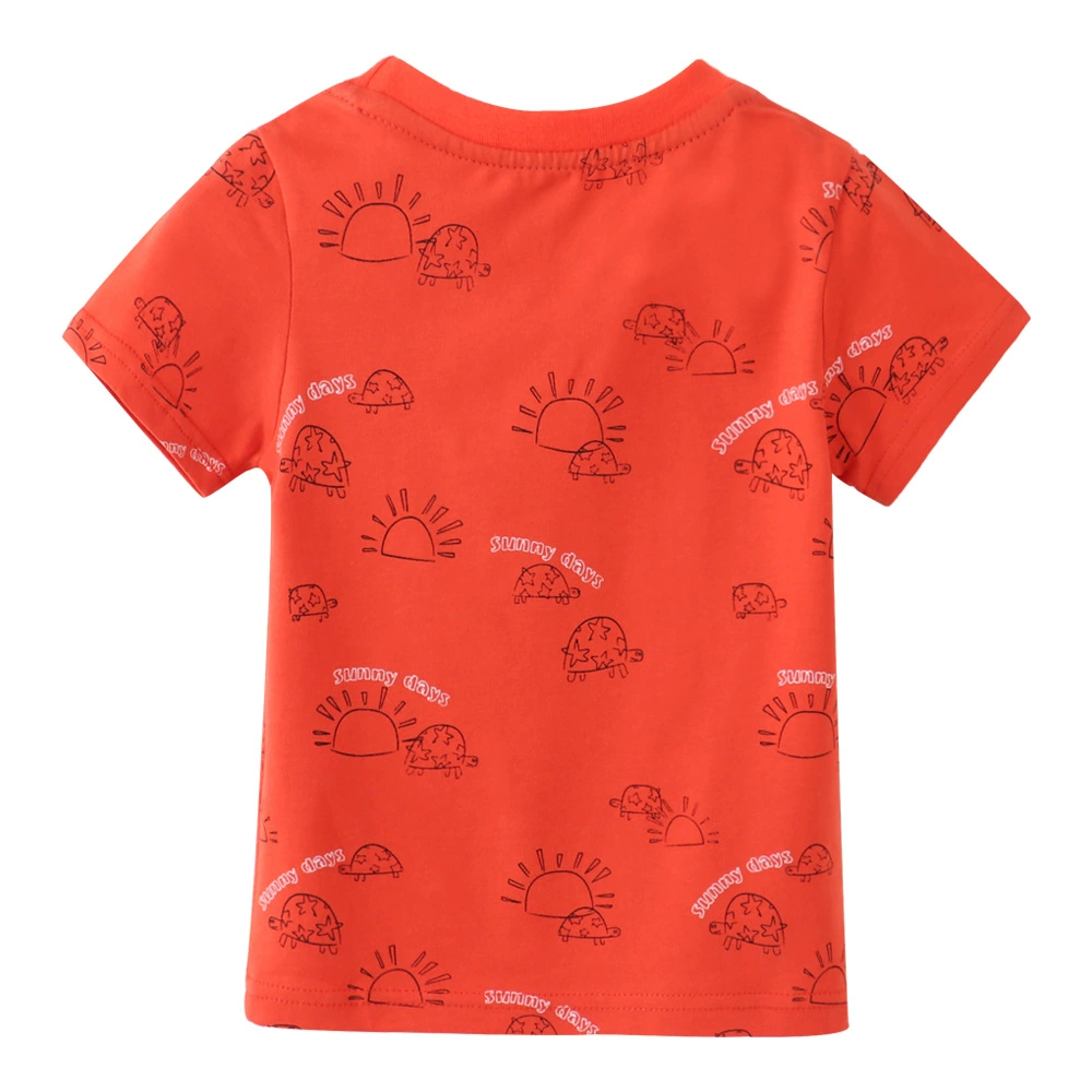 Summer children's short sleeve T-shirt for men and women, European style, children's clothing