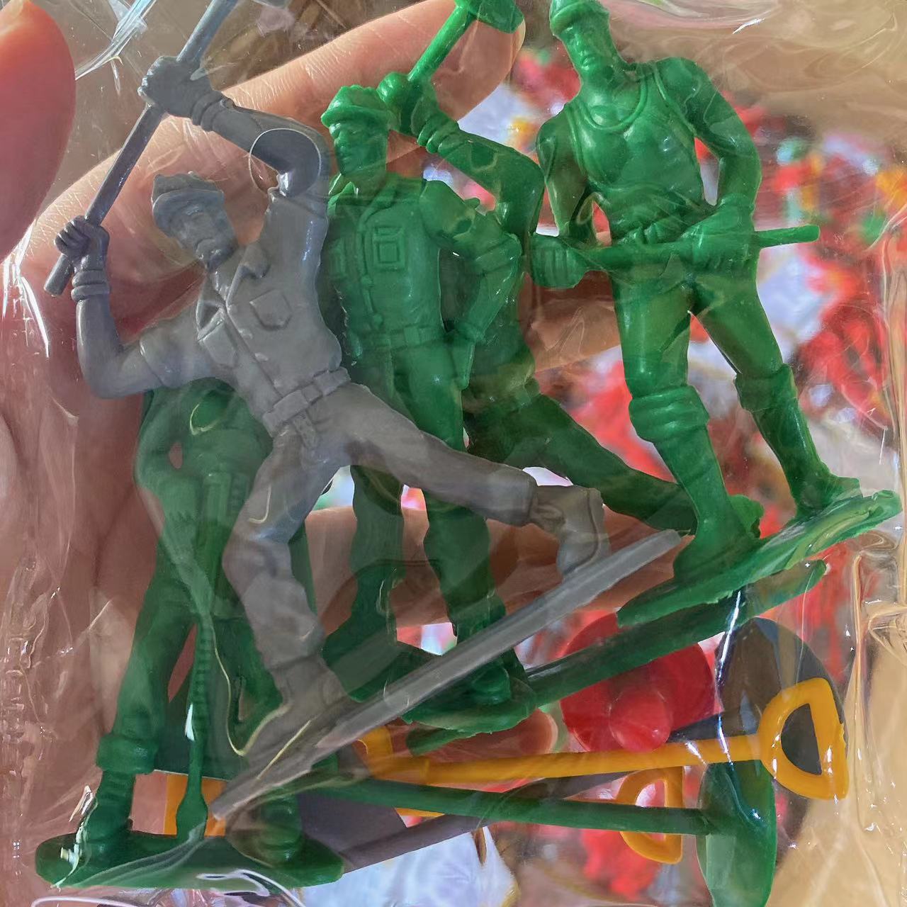Juguetes de plástico para niños modelo de simulación de figuras de ingenieros de bomberos de la ciudad conjunto de modelo de cuerpo al por mayor
