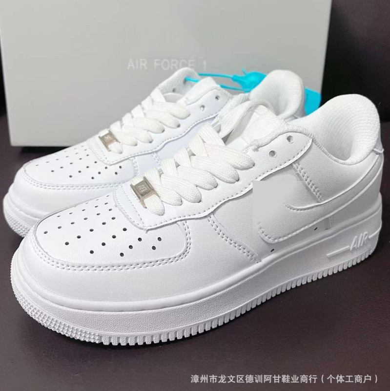外贸AF1空军一号纯原鞋莆田经典低帮小白鞋男女百搭内增高板鞋|undefined