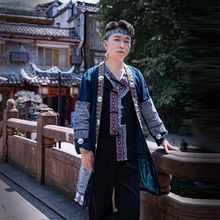 成人男苗族瑶族少数民族衣服服饰旅拍演出服新款彝族贵州云南服装