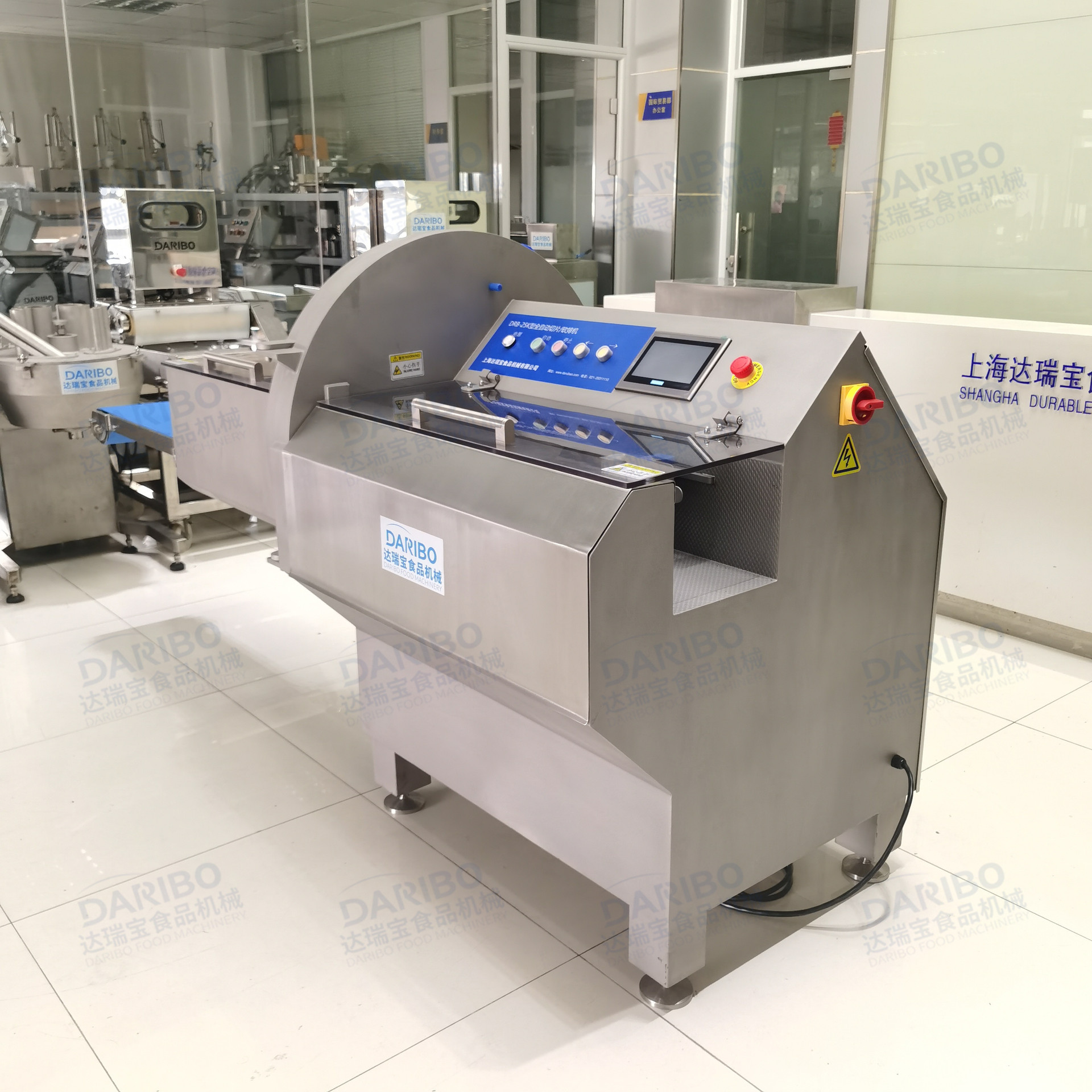 *厂家供应大型商用25K砍排机 猪大排牛排大块冻肉切片 厚度可调