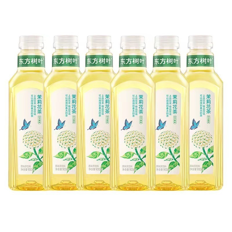 农夫山泉东方树叶茉莉花茶900ml12瓶装整箱大瓶500ml批发饮料|undefined