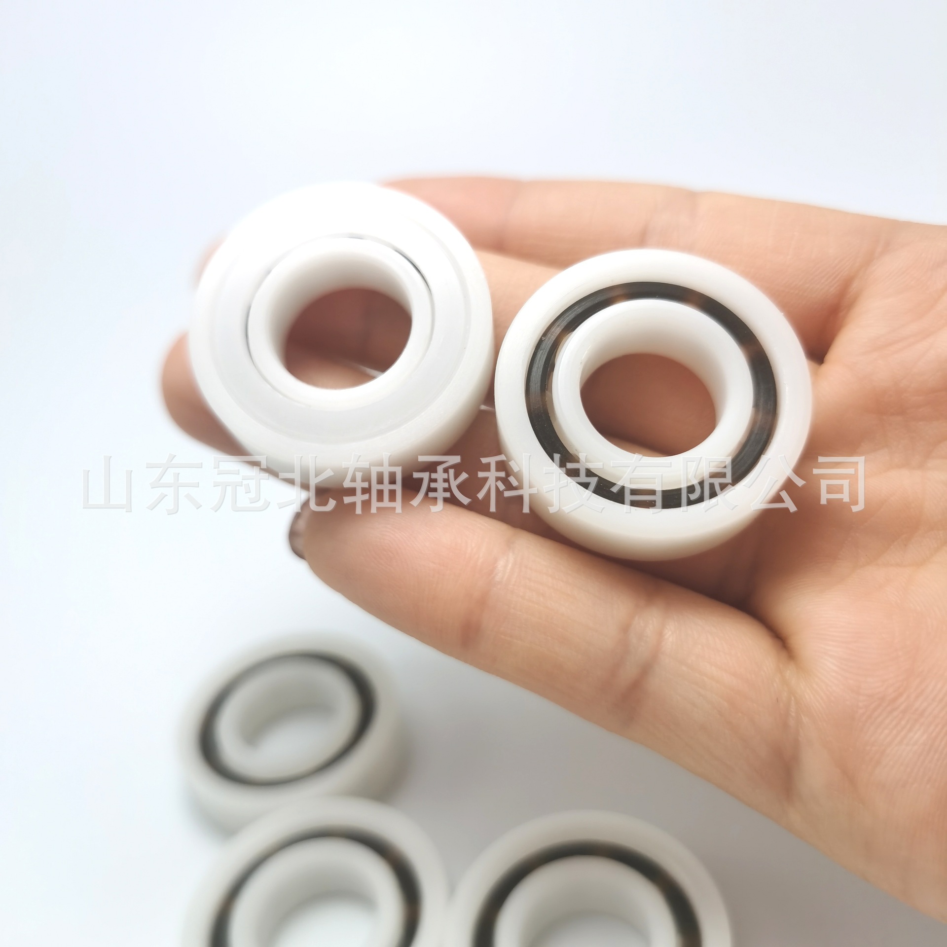 深沟球6000 6202 POM树脂尼龙塑料轴承滚筒托辊轴承包胶包塑轴承