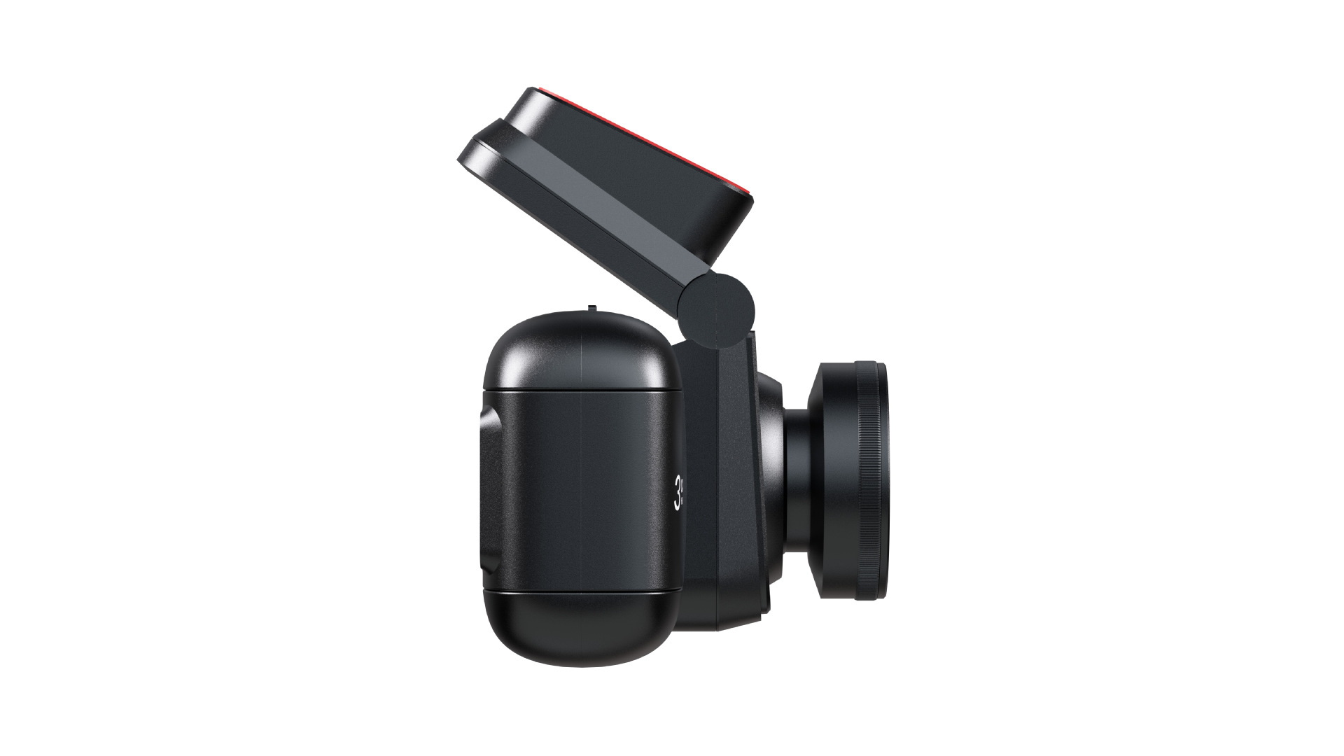 360-degree panoramic dashcam with four lenses, high-definition night vision, 1080P parking monitoring, and mobile phone connectivity