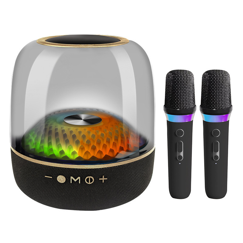 華強北瑠璃4 bluetooth音響ハイパワーサブウーファー無線k歌屋外携帯七色灯bluetoothスピーカー|undefined
