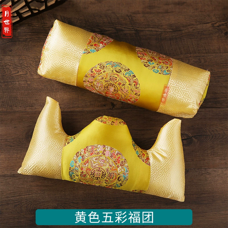 Подушка Shou, мужская подушка для головы, подушка для ног, подушка для ног императора, подушка с овечьим рогом, подушка для похорон, старик умер от подушки для мертвецов