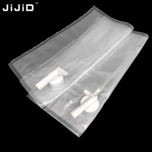 Manufacturers Supply 5L Transparent Bib Box-In-Bag with Faucet Beverage Coffee Bag Liquid Packaging Can Be Customized