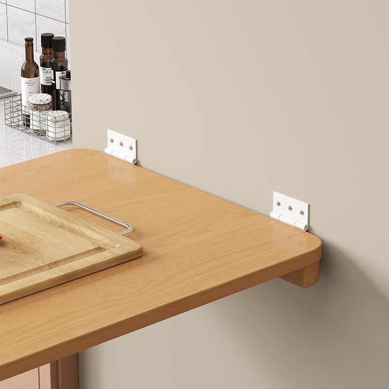 Mesa plegable multifuncional de estilo mural simple invisible de pared mesa de comedor pequeña de pared