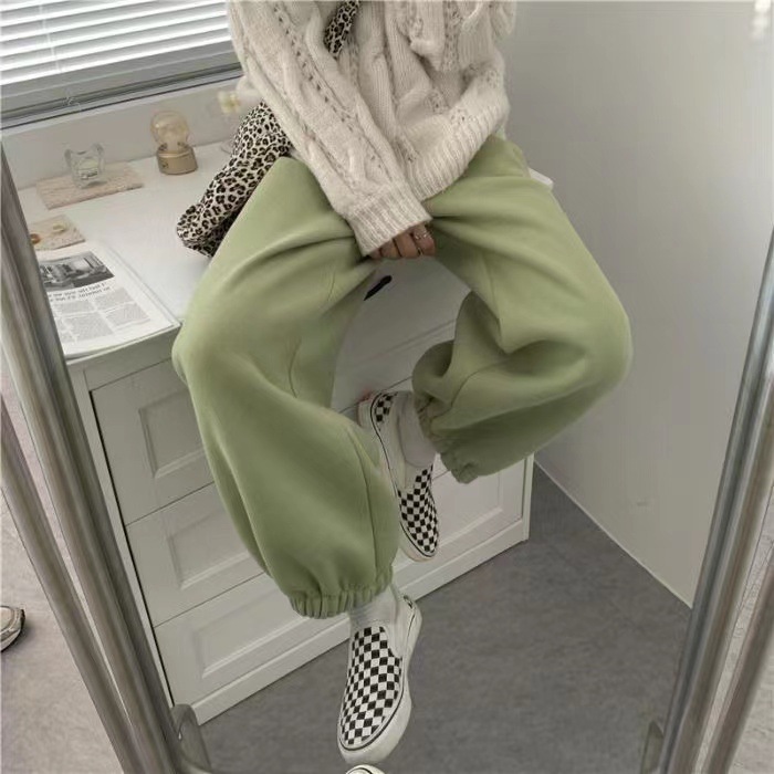 Otoño y invierno más calzoncillos casuales gruesos 2024 nuevo estilo coreano suelto grande pequeño calzoncillos deportivos de tendencia