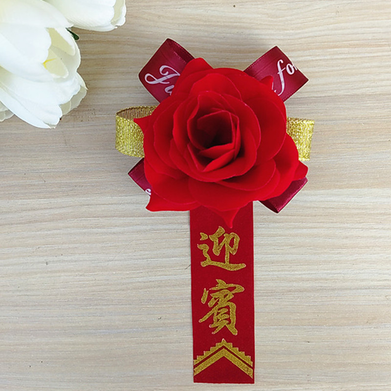 Ramillete de boda, celebración de boda, suministros para novios, padre, madre, padrinos de boda, damas de honor, familia, conjunto completo de flores únicas hechas a mano
