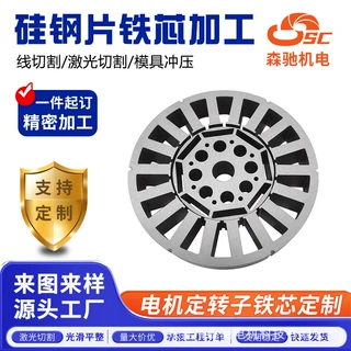 精密电机定转子加工 变压器电抗器铁芯定做 新能源汽车矽钢片铁芯