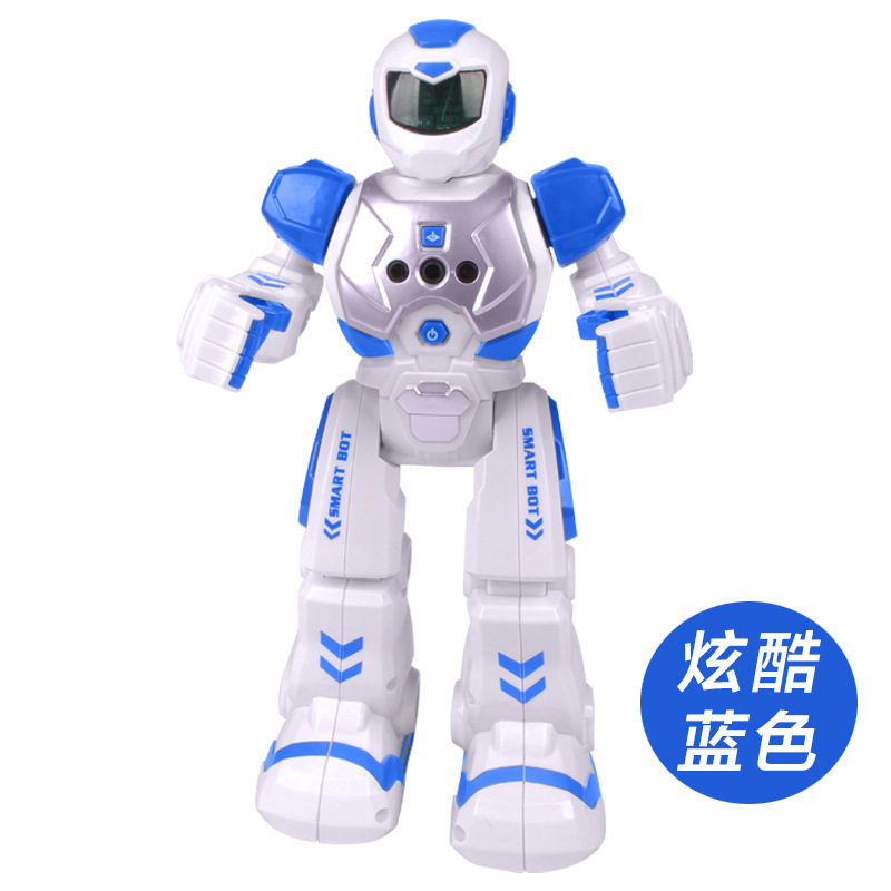 Control remoto Danza policial robot diálogo inteligente canto música danza gestos programables bebé niño transfronterizo