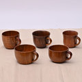 工厂直供实木咖啡杯 保温情侣水杯 环保咖啡厅创意杯子量大从优