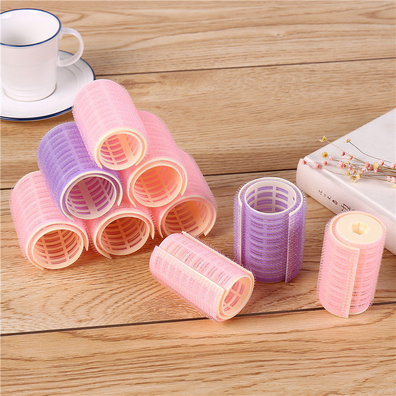 Air Bangs Curling Roller Self-Adhesive Magic Curler Middle Parting Hair Clip Wholesale Magic Tool Donut