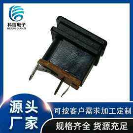 DC015C电源插座 母座5.5-2.1/2.5mm圆针面板安装