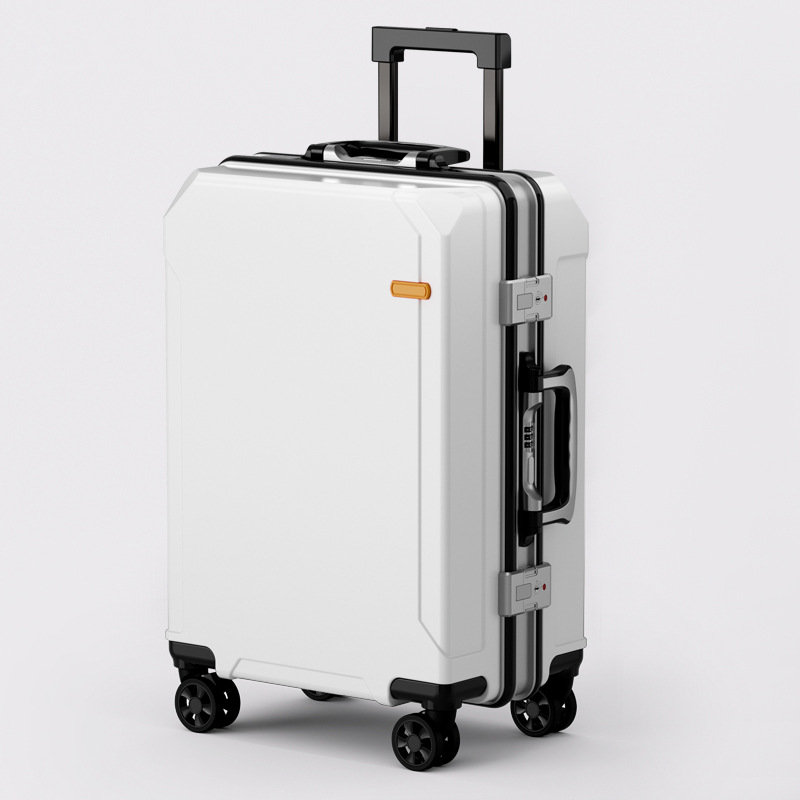 Nueva maleta trolley con marco de aluminio, maleta con rueda universal, maleta de gran capacidad, maleta de negocios, estudiante