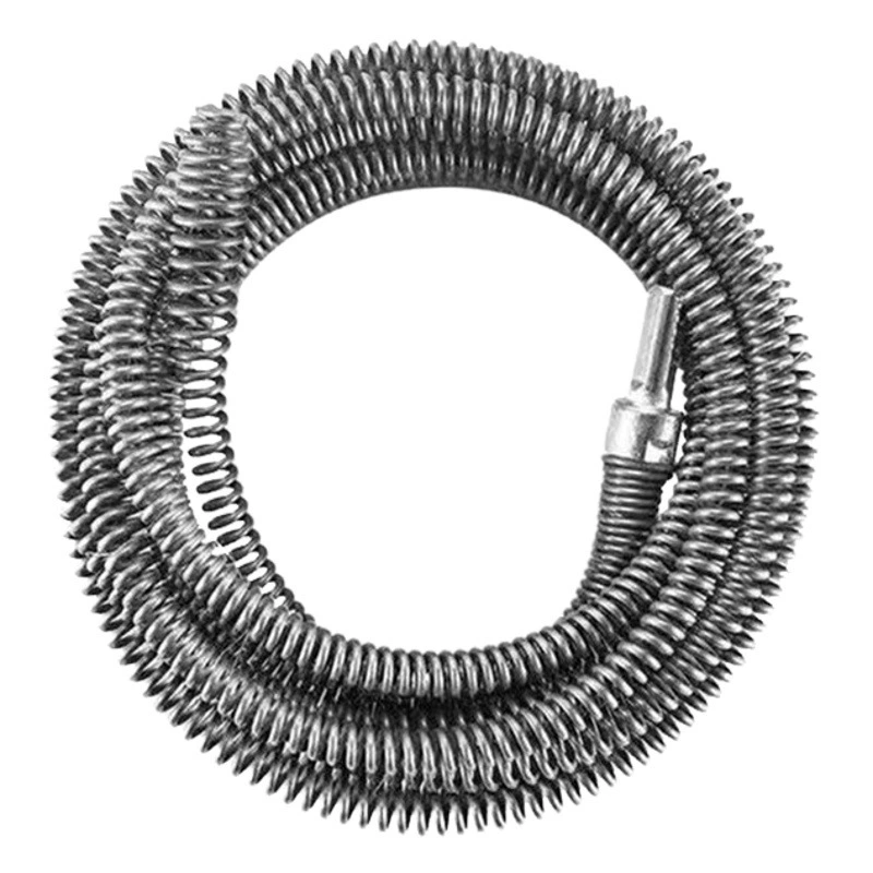 Бытовая канализация земснаряд Электрический Земснаряд для труб Туалет Кухня Слив пола засорение пружинный земснаряд инструмент