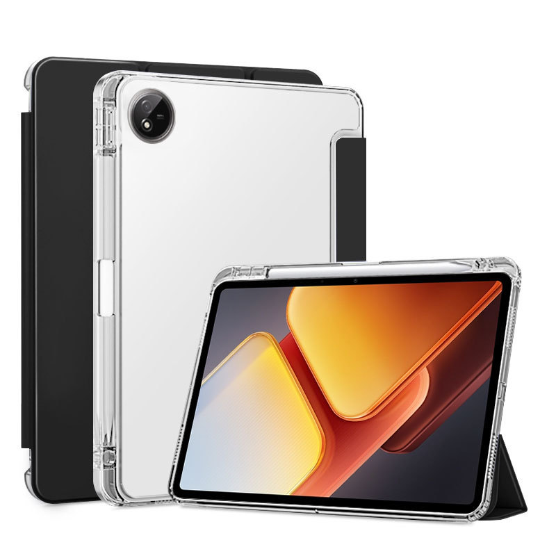 iQOO Pad2 保護ケースに適した新しい磁気吸引 57.9% off ペンスロット付き 2Pro 透明つや消しソフトケース|undefined