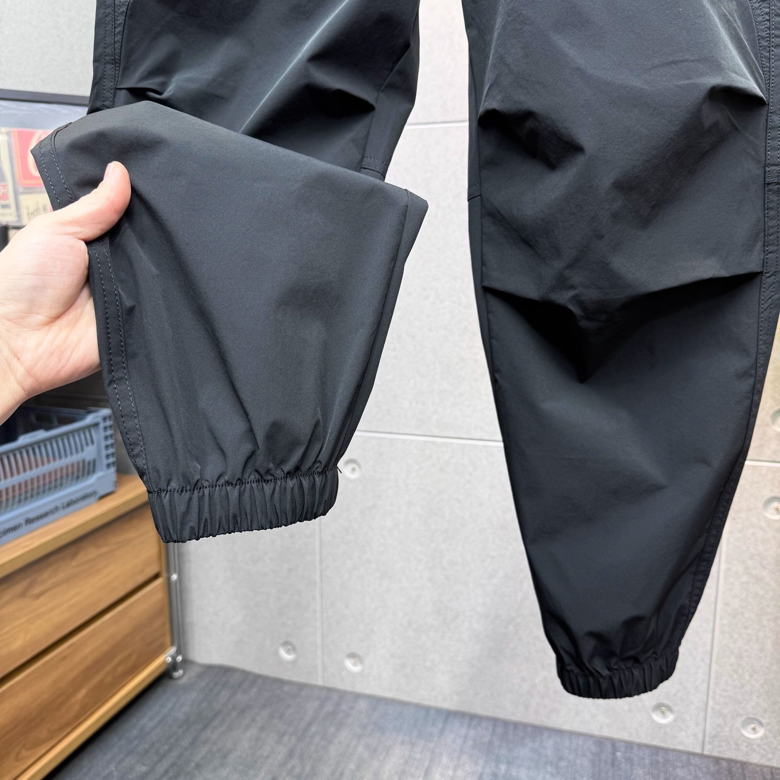 Men's Casual Zippered Multi Pocket Pants Trendy Versatile Drawstring Cuff Style Cool Stylish Quick Drying Cargo Outdoor_viptrois.com