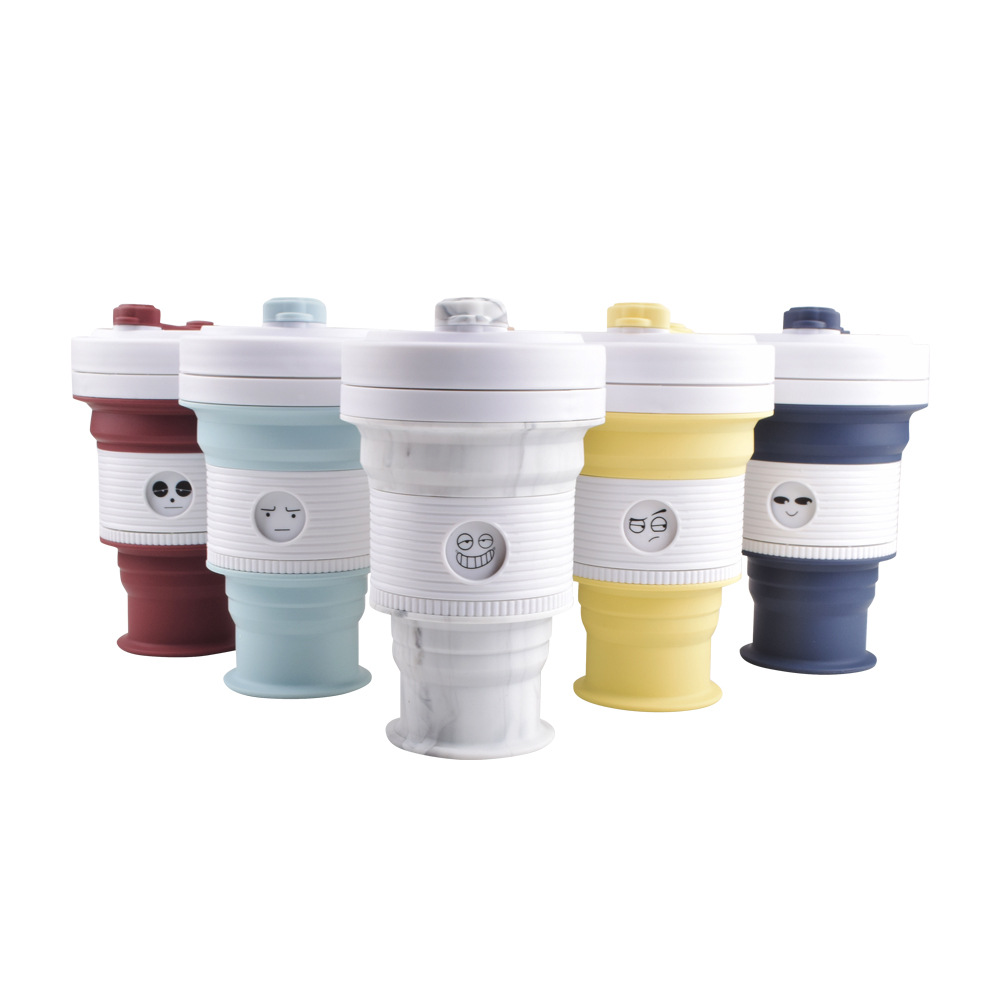 18 ounces of march cup Silicone drinking anti -leakage can be reused…