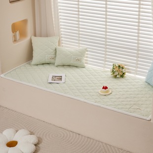 Bay Window Mat, Window Sill Mat, Universal Balcony Master Bedroom Tatami Mat Blanket for All Seasons, 2025 New Classy Fabric Cushion