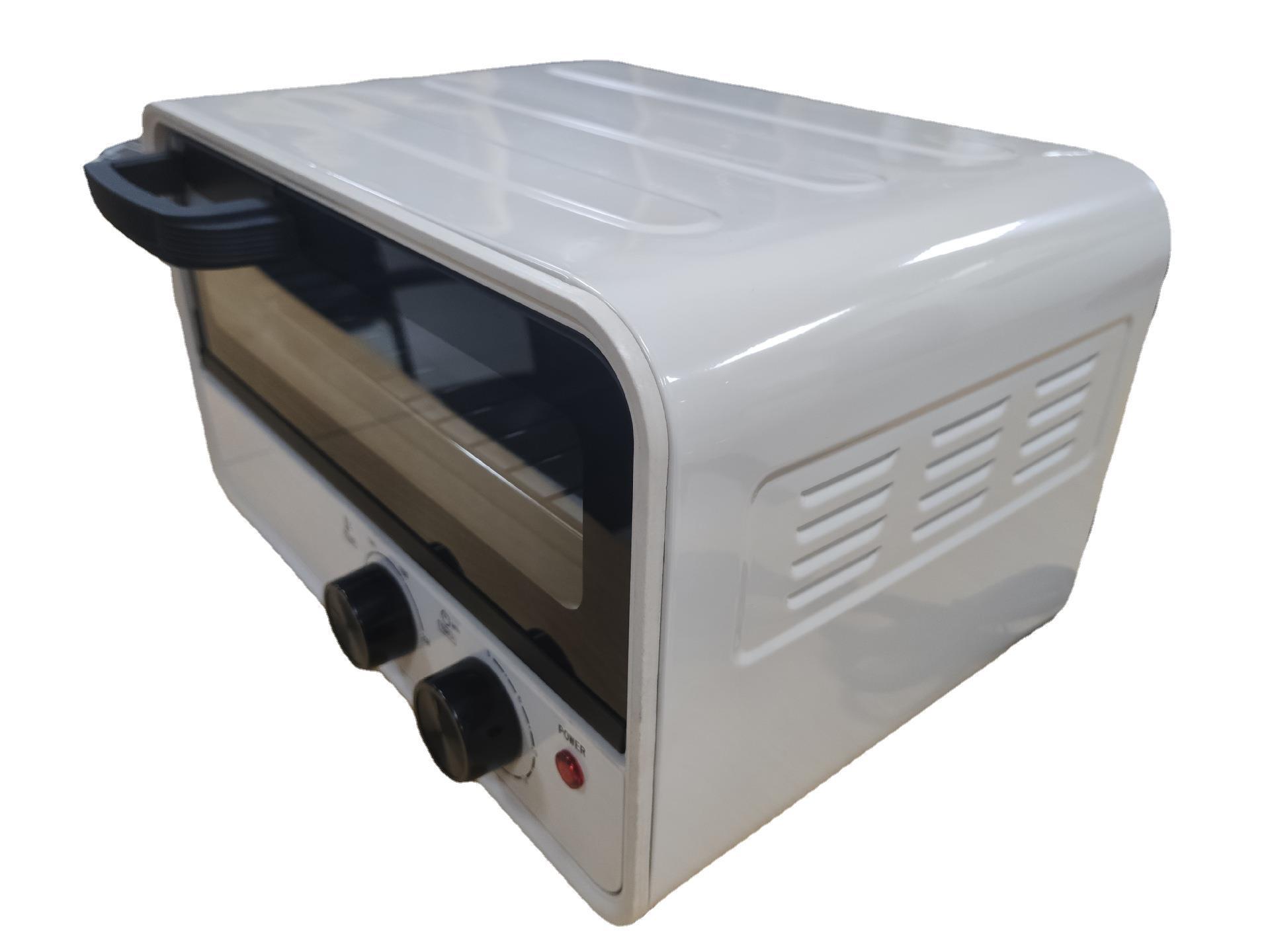 12 litros horno pequeño máquina de pizza doméstica una persona mini horno CB certificación fábrica de comercio exterior a granel personalizado