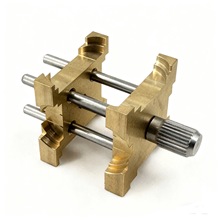 修表工具 四面纯铜机芯座 手表机芯固定座 机芯表座 铜机芯夹座