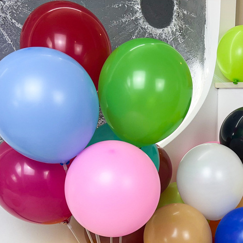 Wholesale 5-inch 10-inch 12-inch 18-inch matte balloons imitation American wedding decoration birthday party decoration latex balloons
