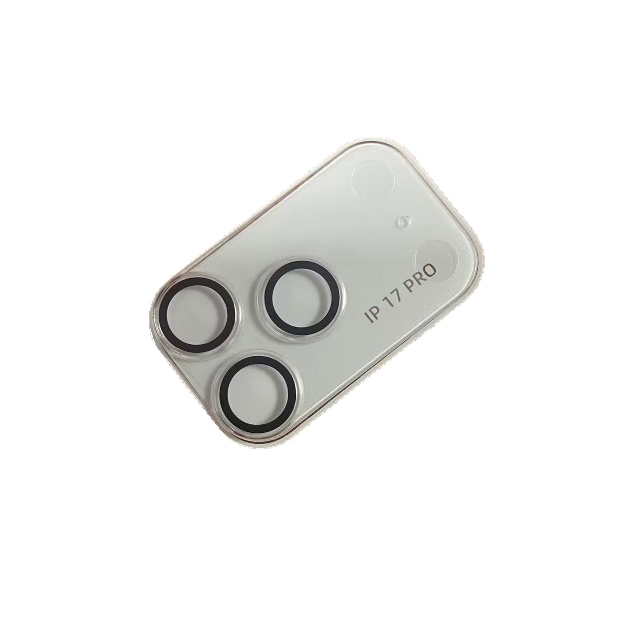 Aplicable para iPhone 17 ProMax película de cámara transparente 3D todo en uno aire polirido armadura película de lente de impresión de pantalla anillo