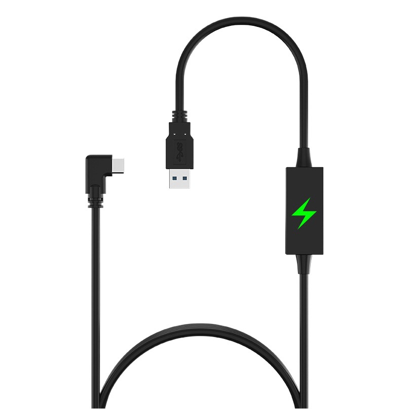 Nueva oculus quest2 VR enlace de transmisión de datos pico4 cable de señal de amplificación de corriente VR línea de alimentación