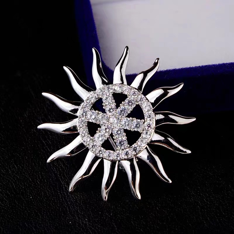 Vintage brosch för herrar minimalistisk stil och elegans_voghion.com