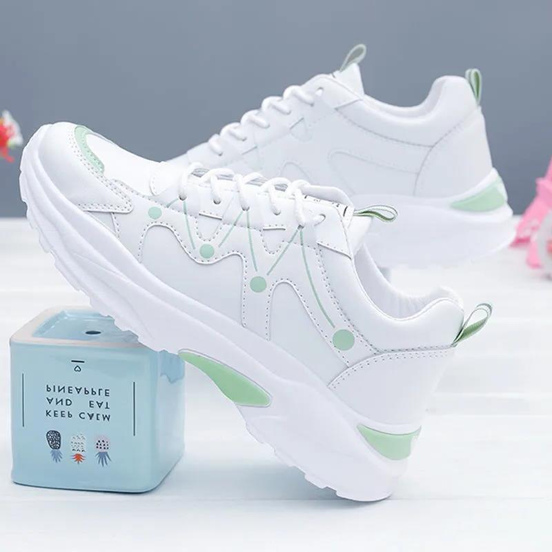 运动鞋女软底轻便运动鞋老爹女鞋潮韩版小白鞋女学生休闲跑步鞋子