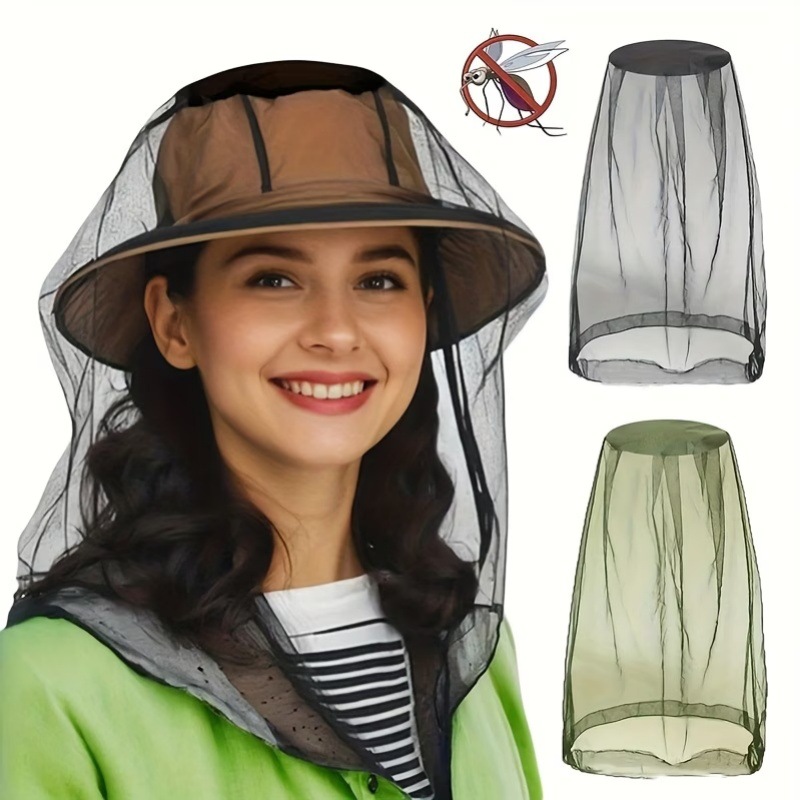 Amazon Bestsellers in Europe, America, and Australia: Mosquito Repellent Headgear, Anti-Mosquito Mask, Outdoor Camping, Hiking, Encrypted Head Cover