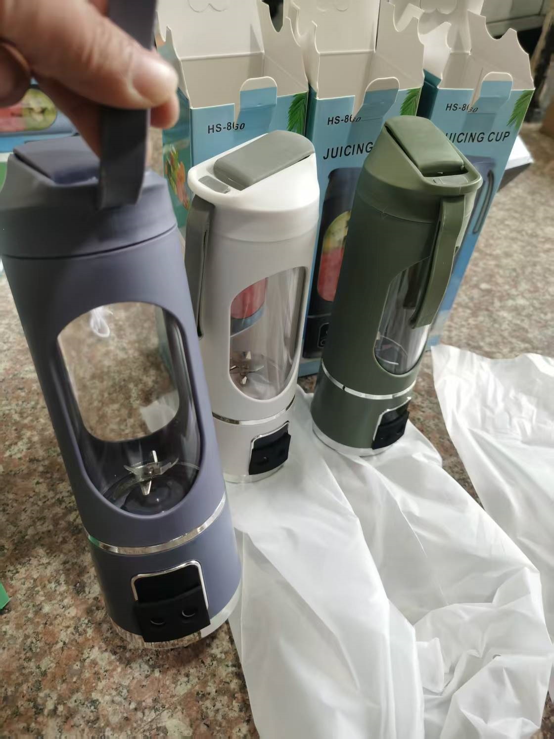 Yeni Model Sıkacak Ev Tipi 12 Bıçak Sıkma Bardağı Karıştırıcı Taşınabilir Meyve Suyu Makinesi Açık Hava Çok Fonksiyonlu Bardak Sıkacak Taze Sıkılmış
