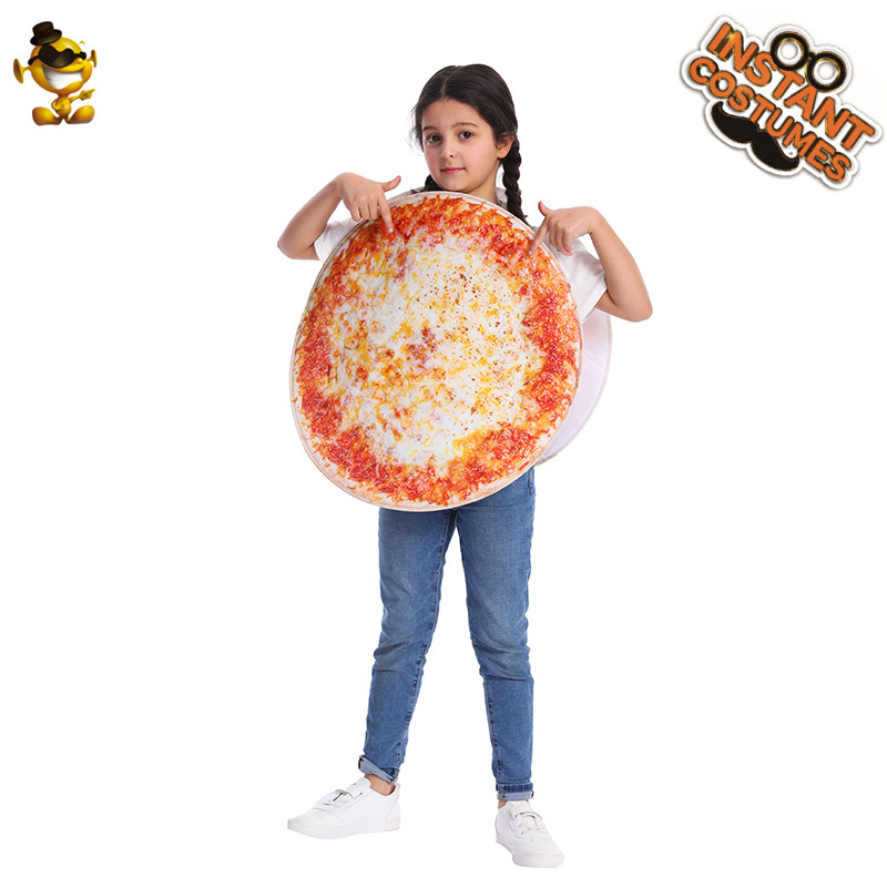 Transfronterizo parodia de padres e hijos pizza de Halloween Cosplay comida creativa juego adulto rendimiento ropa