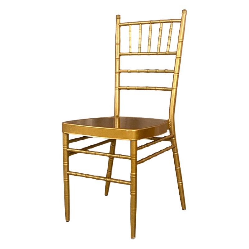 Sillas de comedor para exteriores, sillas de metal y bambú, sillas con respaldo, mesas y sillas de comedor, sillas para bodas en hoteles, sillas para banquetes de boda, taburetes al por mayor