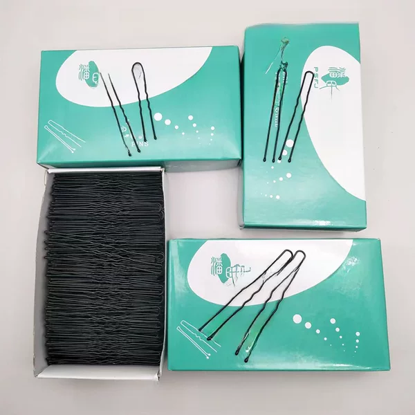 Studio Hair U-shaped Clip One-character Clip Bride Cosmetic Clip Korean Hair Needle U-shaped Hair Stamp Pin Shape Headwear