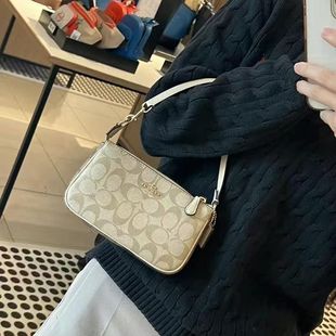 Versatile Coac Mahjong Bag Nolita19 Fashion Underarm Bag Exquisite Commuter Chain Women's Clutch Summer