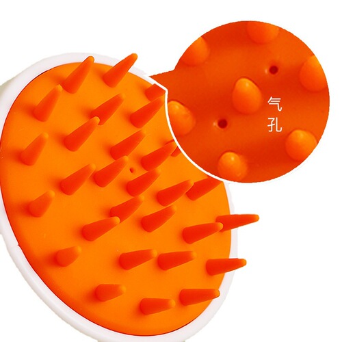 Shampoo Brush Artifact Soft Gel Shampoo Brush Scalp Cleansing Massage Shampoo Comb Meridian Massage Shampoo Brush Wholesale