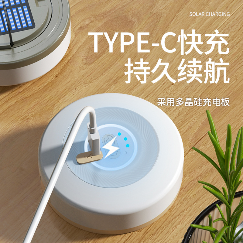 Transfronterizo nueva lámpara de campamento al aire libre energía solar almacenable lámpara de cadena de tienda de campaña atmósfera de luz de cortina de luz larga duración de la cinta de medición