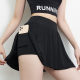 Base Yoga Skirt Anti-walking Sports Fitness Dance Student Skirt High Waist Slimming Wide Leg Casual Loose Skirt Pants