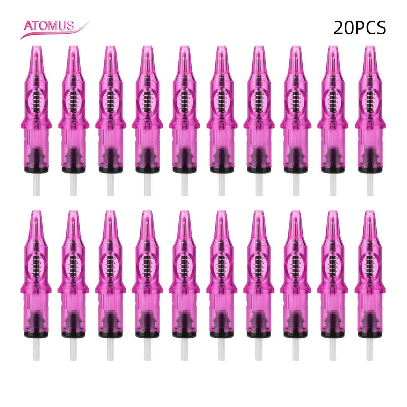 Ink point 200g pressure fog feel practice full color integrated ballpoint pen 0.5mm ink cartridge tattoo needles 20 Ink point 200g pressure fog feel practice full color integrated ballpoint pen 0.5mm ink cartridge tattoo needles 20