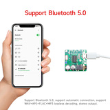 Bluetooth 5.0 Неэтруктивный звук модуль модуля Bluetooth Decoding Poard Diy Audio Modific
