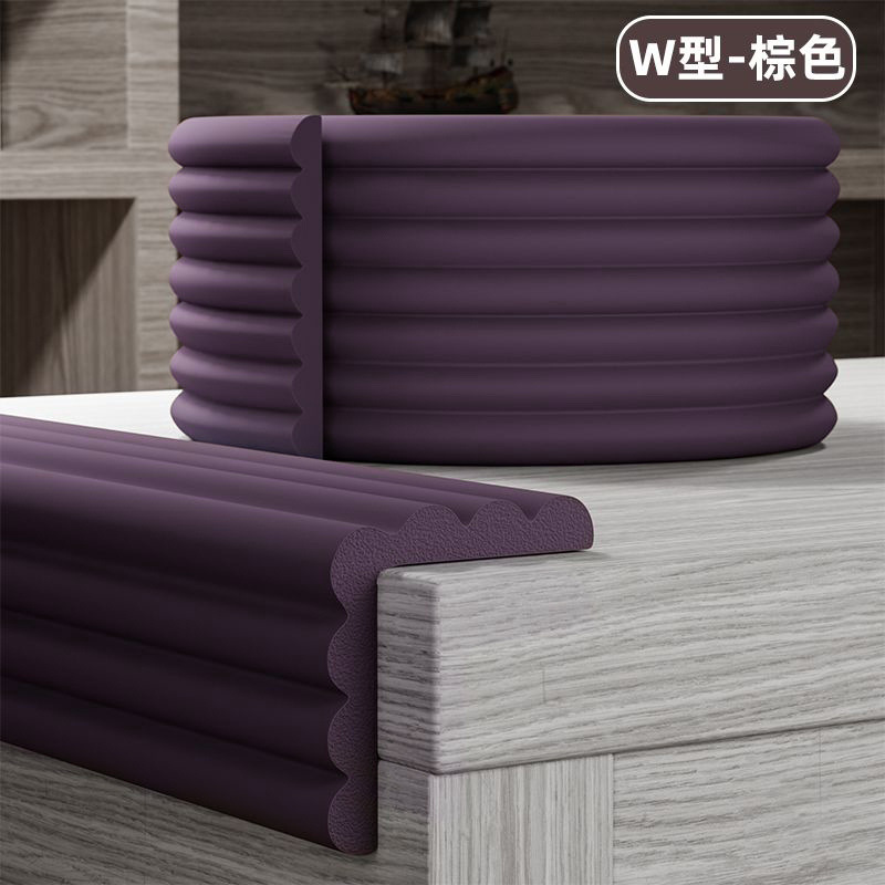 [커피색] 스티커가 없는 W타입 - 두꺼워짐