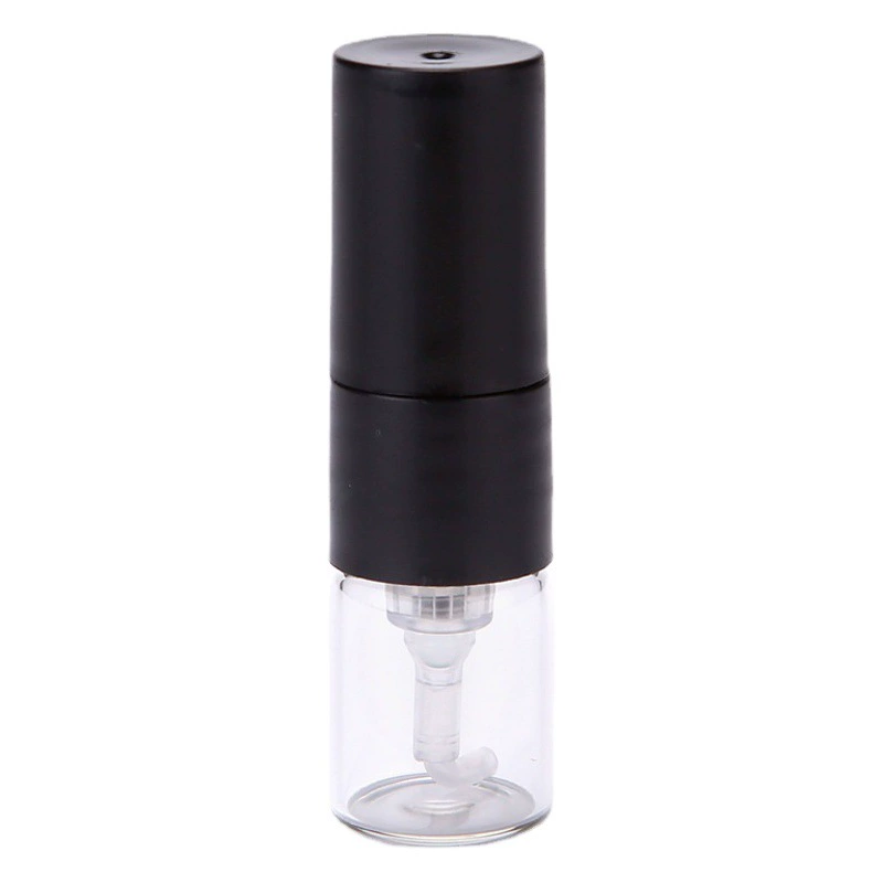 Флакон для духов B006-1 мл, стеклянный, премиум-класса, портативный, с распылителем-помпой, пустой, с насадкой-дозатором