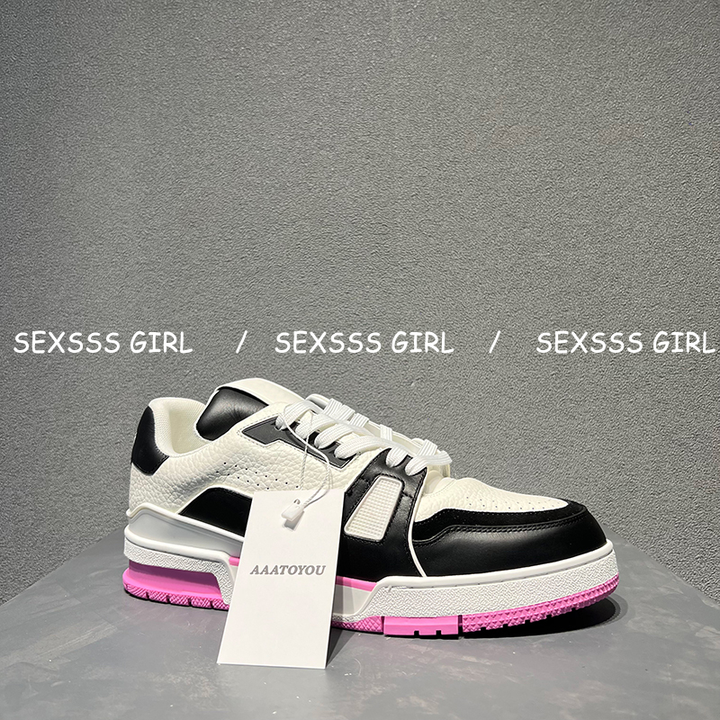 【SSS】渠道品！空胶工艺白水泥真皮荔枝纹休闲小白鞋牛仔板鞋女|undefined