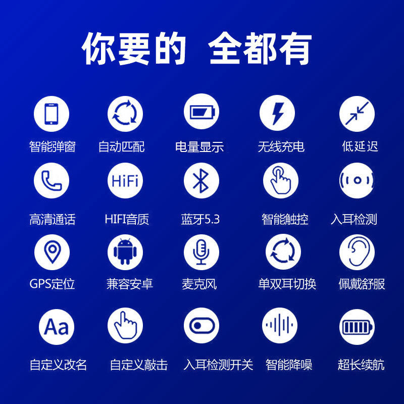 TWS Huaqiangbei Bluetooth ヘッドセットは、Apple ワイヤレス ヘッドセット Airpodspro2 ノイズリダクション第 5 世代と第 6 世代の Zhongke に適しています。|undefined
