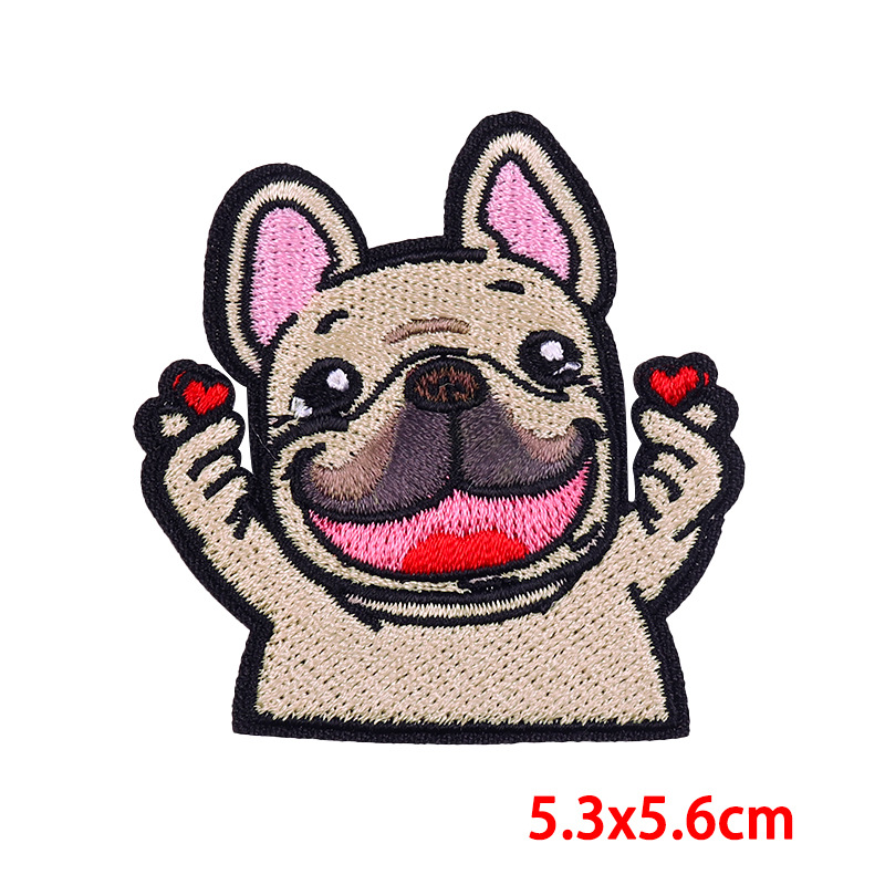 7g Weight Clothing Sticker Patches Classification 1 Piece Quantity Embroidery thread Material Animal, Cartoon Pattern Cute Style 1 Piece Cute Animal Cartoon Embroidery Thread Clothing Sticker Patches 1