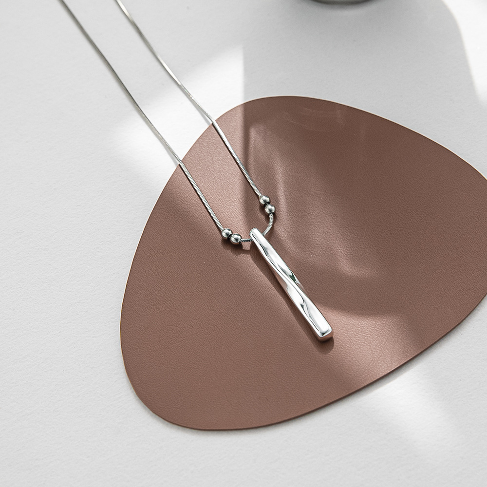 Fashion Geometric Titanium Steel Plating Pendant Necklace 1 Piece