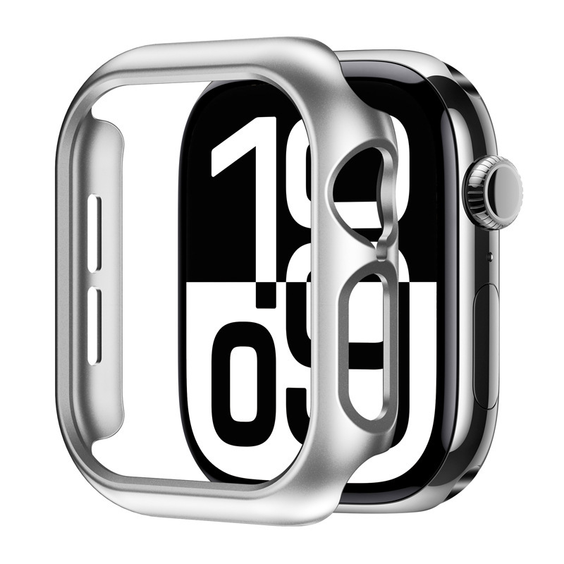 Suitable for Apple Watch Protective Case iwatchS10 Half Pack Apple Protective Case PC Drop-resistant Apple Watch Case